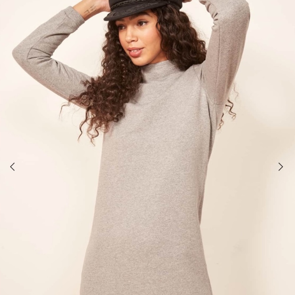NEW Reformation Cory Dress Turtleneck Mini_3